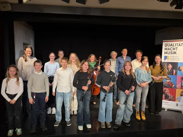 Die Musikerinnen und Musiker des Montagkonzerts. | Foto: © Städtische Musikschule Pfaffenhofen
