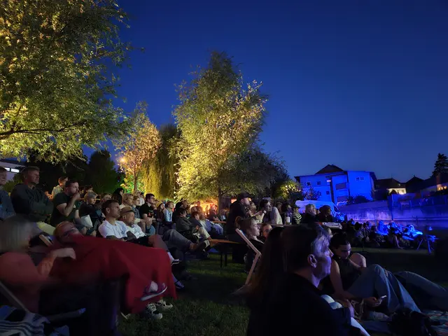 Die „Kurze Nacht der noch kürzeren Filme“ lockt regelmäßig zahlreiche Besucherinnen und Besucher an die Ilm, um gemeinsam kreative Kurzfilme unter 
freiem Himmel zu entdecken.  | Foto: © Stadtjugendpflege Pfaffenhofen