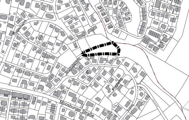 Ausgleichsfläche – Lageplan 3 | Foto: Quelle: Bayerische Vermessungsverwaltung