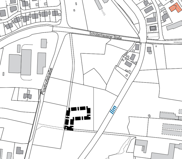 Ausgleichsfläche – Lageplan 2 | Foto: Quelle: Bayerische Vermessungsverwaltung