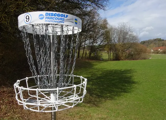 Der DiscGolf-Parcours in Pfaffenhofen wird Anfang Mai offiziell eröffnet. | Foto: © Karolina Huber, Stadtverwaltung Pfaffenhofen a. d. Ilm
