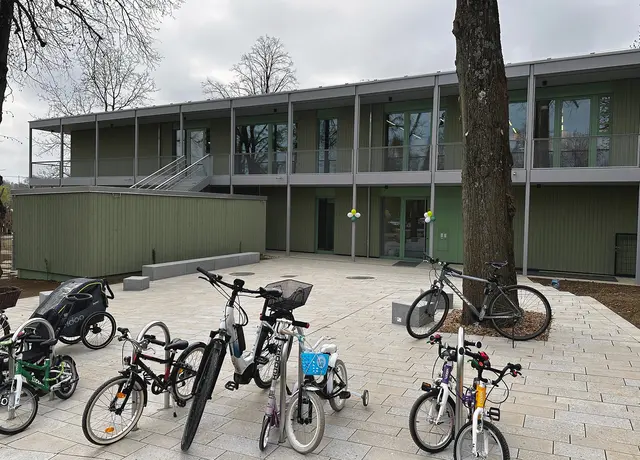 Am Dienstag verbrachten die Kinder ihren ersten Tag in den Räumen der neuen Kita. | Foto: Stadtverwaltung Pfaffenhofen a. d. Ilm