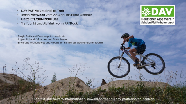 Neu: wöchentlicher MTB-Treff | Foto: Markus Friedrich