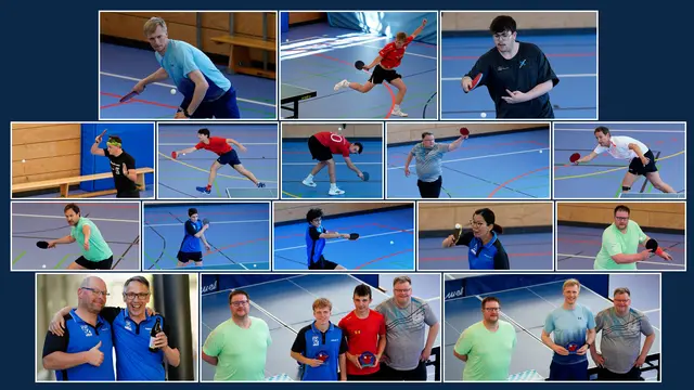 Viel Action beim 4er-Tisch Madness 2026 der Tischtennis-Abteilung