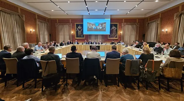 Konstituierende Stadtratssitzung im Festsaal des Rathauses