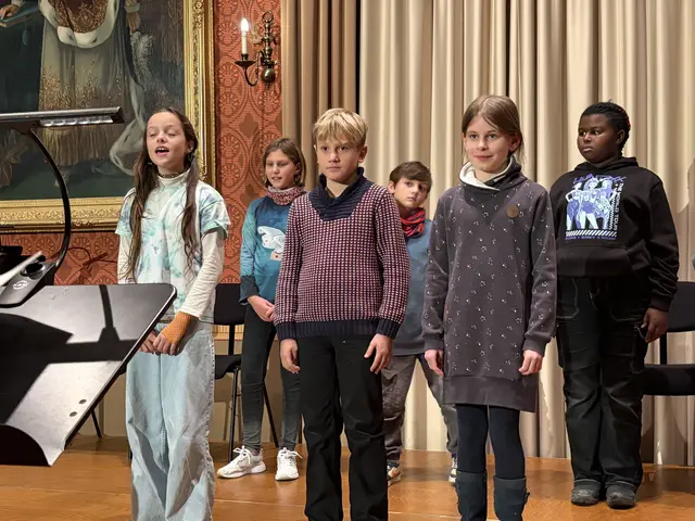 Der Kinderchor der Musikschule bringt ein spannendes Musical auf die Bühne. | Foto: Reinhard Greiner