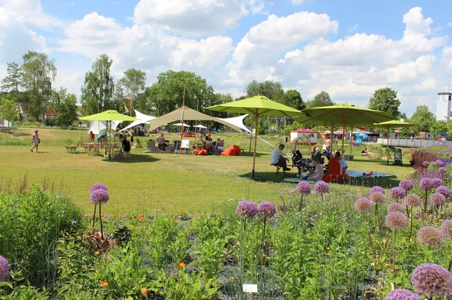 Der heutige Bürgerpark wurde zur Gartenschau 2017 neu angelegt.  | Foto: Steinbüchler