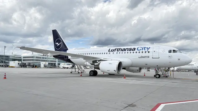 Der Airbus A319 mit dem Namen „Pfaffenhofen a. d. Ilm“ fliegt bei Lufthansa City Airlines.  | Foto: Lufthansa