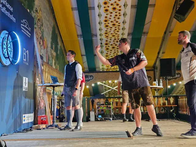 Lokalmatador Dominik Grüllich unterlag im Finale Ross Smith.