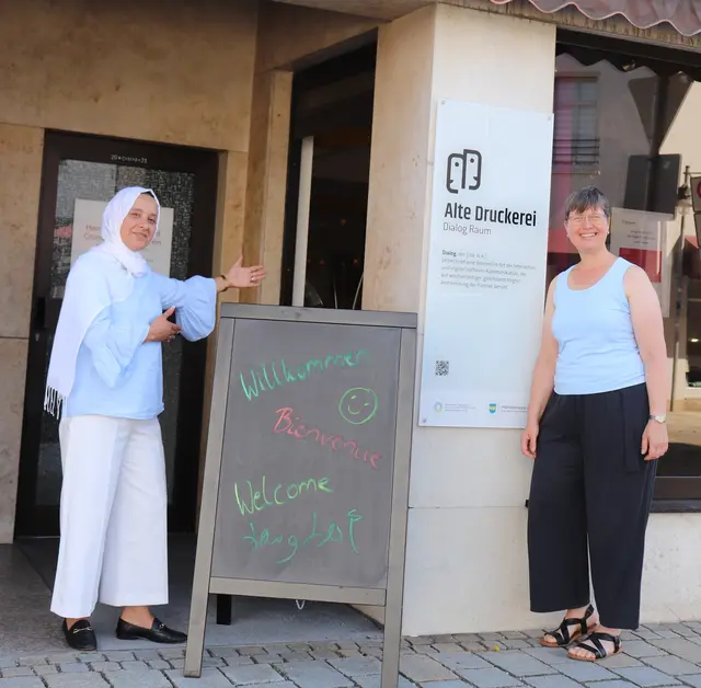 Der Dialog Raum „Alte Druckerei“ befindet sich in der Ingolstädter Straße 18. | Foto: Koordinierungsstelle Integration