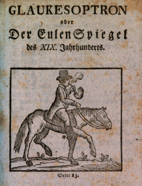 Titelseite des „Glaukesoptron“ aus dem Jahr 1819  | Foto: Stadtarchiv 