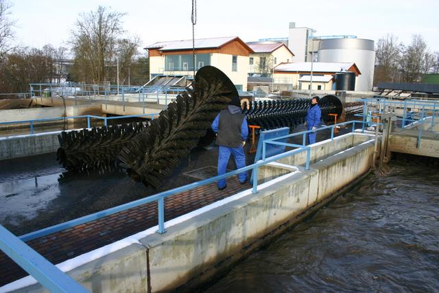 Die Kläranlage Pfaffenhofen