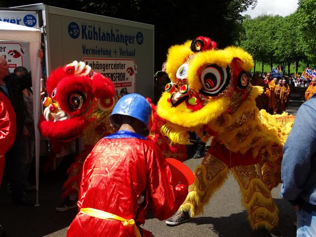 Löwentanz der Vietnamesen