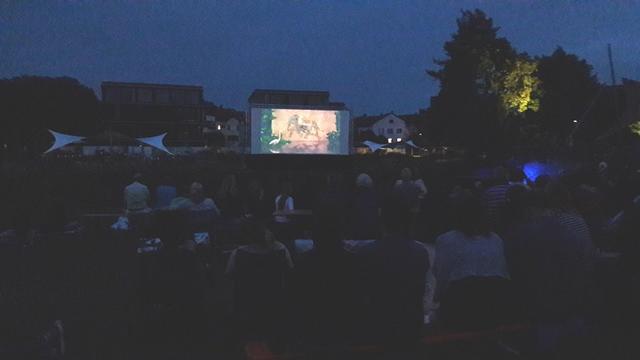 Open-Air-Kino im Bürgerpark