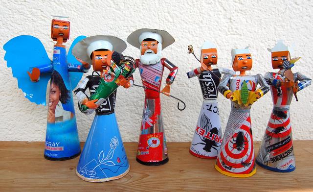 Recyclingkrippe aus Mali