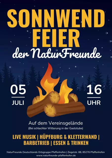 Sonnwendfeier | Foto: NaturFreunde Pfaffenhofen