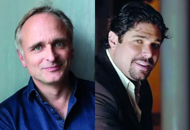 Links: Wolf-Michael Storz und Rechts: Rafael Cavero  | Foto: Wilfried Hösl 