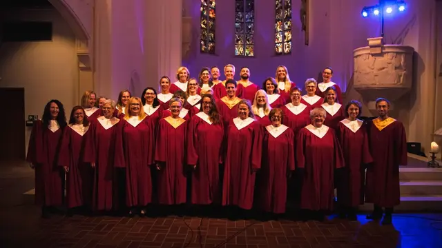 Krafvolle Gospelklänge lassen die Kreuzkirche erstrahlen. | Foto: Munich goes Gospel e. V. 