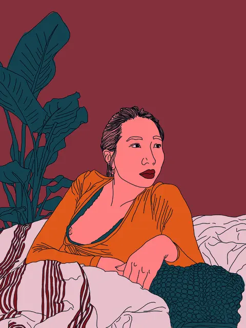 Lea Ndreka, Que-Linh, digitale Zeichnung