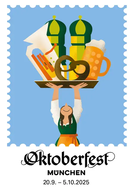 Dinah-Charles Francis und Amiera Harithas, Oktoberfestplakat 2025