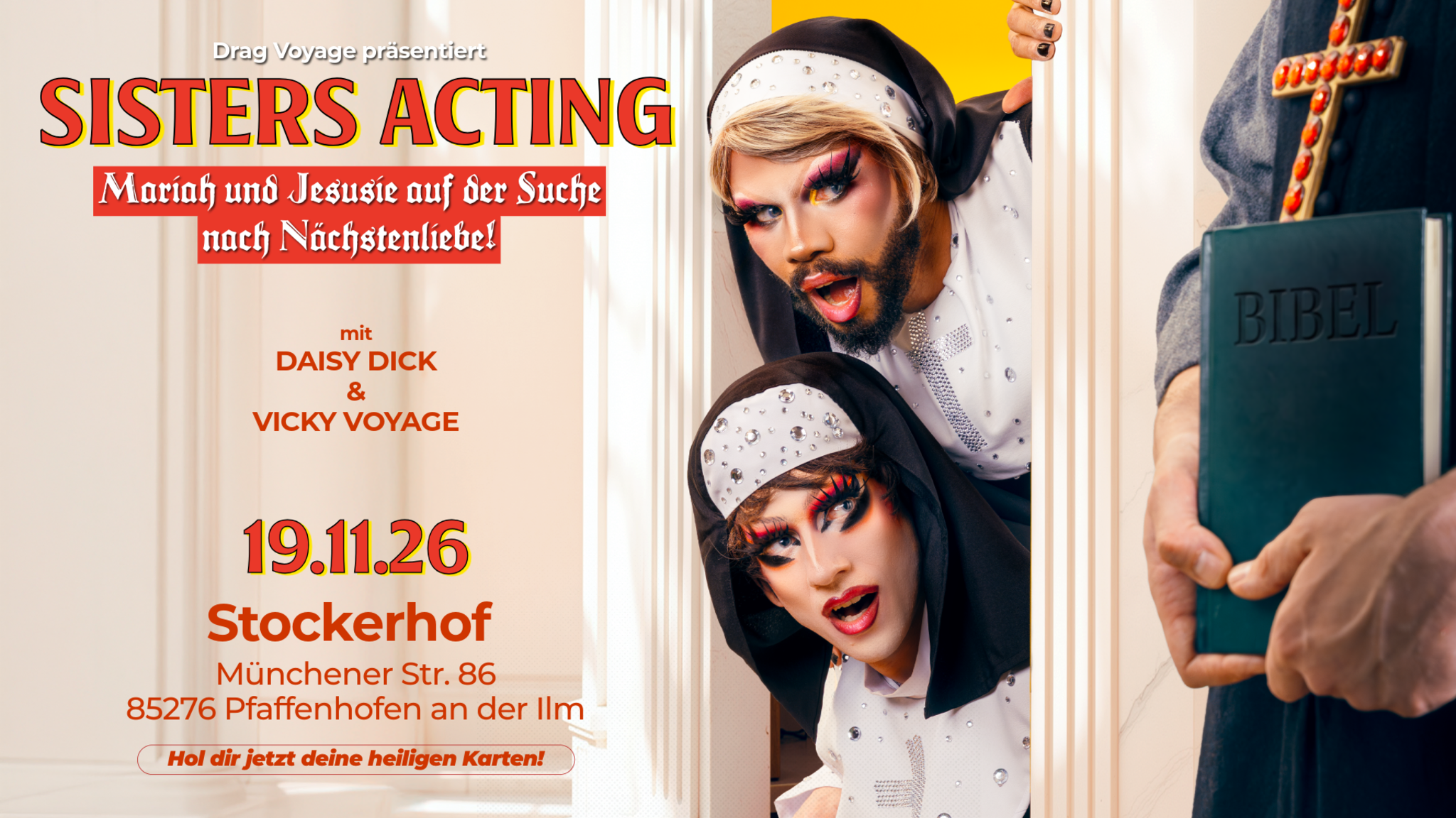 Sisters Acting: Drag Comedy Revue in Pfaffenhofen 2026