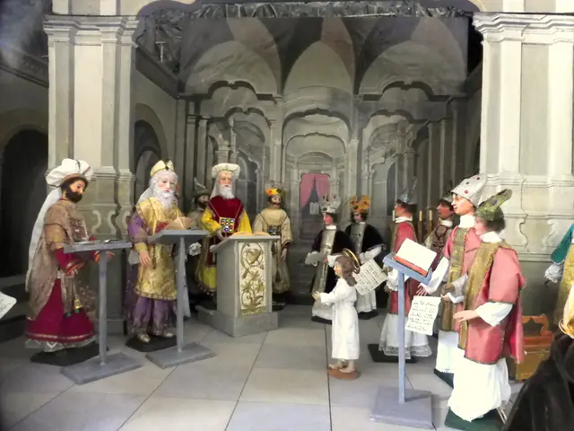 Jesus lehrt im Tempel